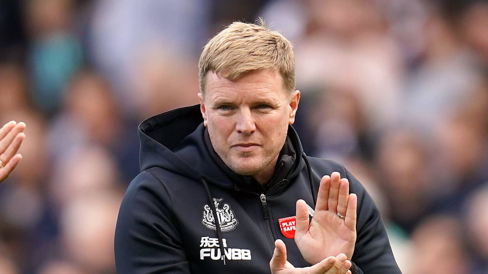 Newcastle United manager Eddie Howe.