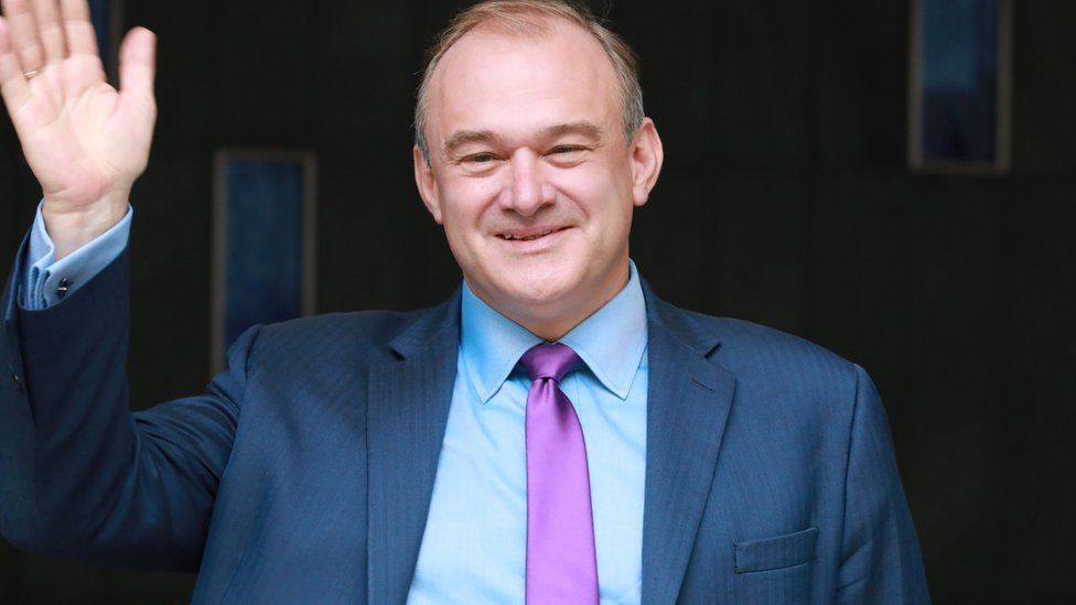 Sir Ed Davey, leader of the Liberal Democrats.