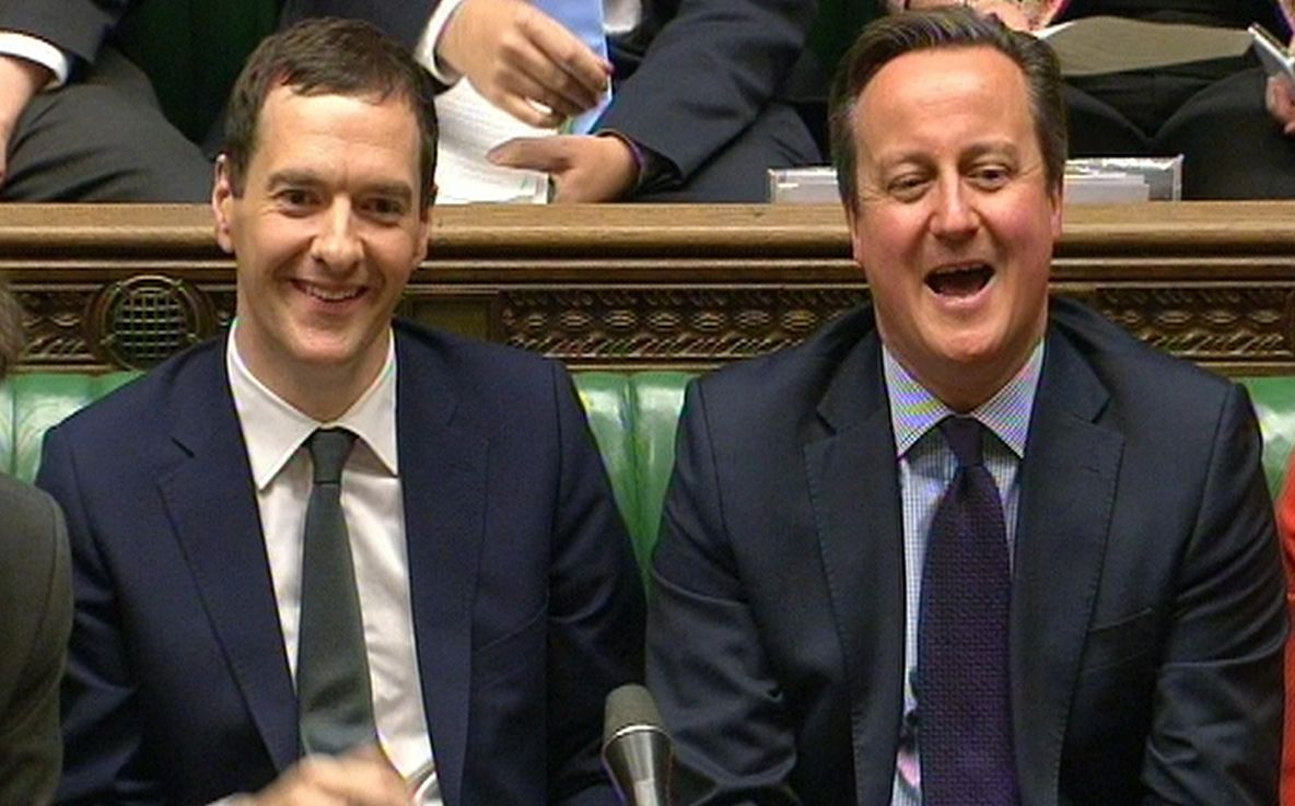 George Osborne and David Cameron